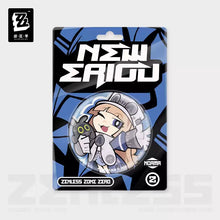 Load image into Gallery viewer, Zenless Zone Zero New Eridu Themed External Strategy Department Chibi Character Badge Preorder
