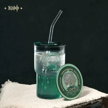 Load image into Gallery viewer, Genshin Impact Alhaitham Themed Glass Tumbler Preorder

