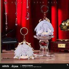 Load image into Gallery viewer, Honkai: Star Rail Big Head Themed Keychain Preorder
