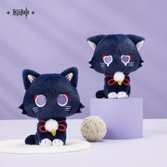Genshin Impact Wanderer Themed Cat Plush Keychain