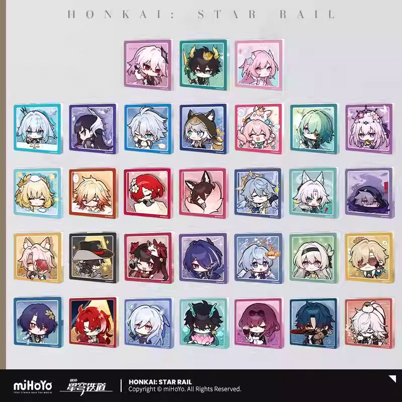 Honkai: Star Rail Pom-Pom Exhibition Hall Themed Quicksand Fridge Magnet Preorder