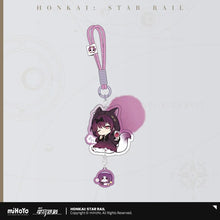Load image into Gallery viewer, Honkai: Star Rail Girls Dormitory Themed Acrylic Chibi Character Pendant Preorder
