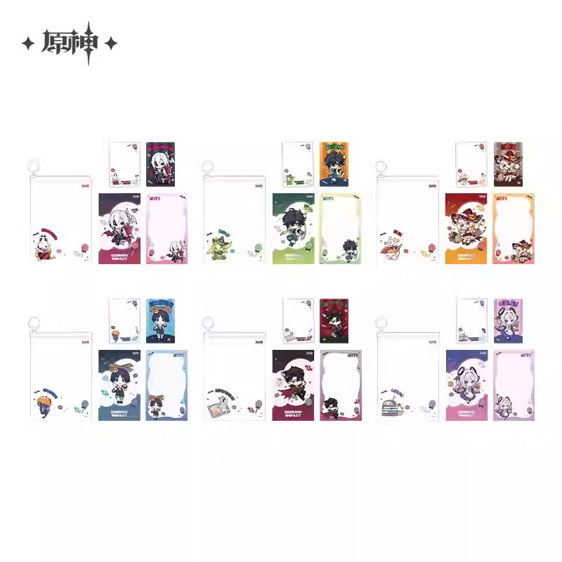 Genshin Impact Twilight Whimsy Themed Stationary Set Preorder