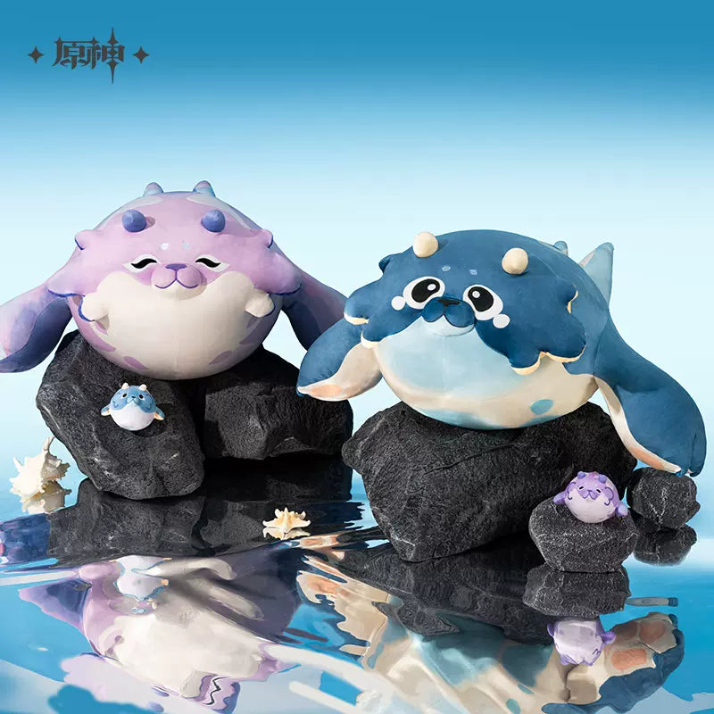 Genshin Impact Fontaine Fontemer Aberrant Blubberbeast Plush and Keychain