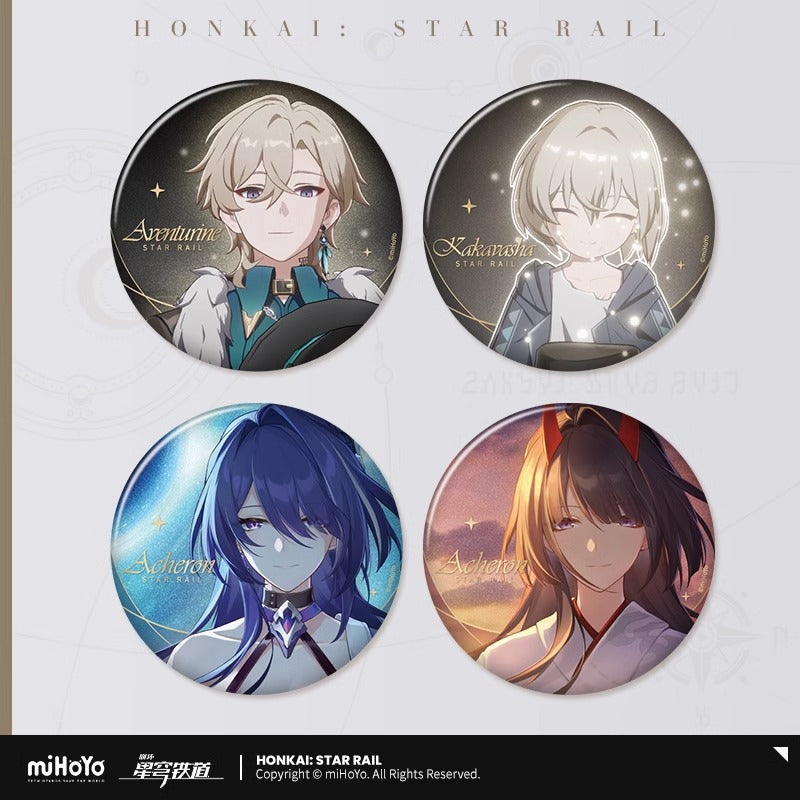 Honkai: Star Rail Memories Of Travelling With You Themed Badge Set Preorder