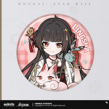 Load image into Gallery viewer, Honkai: Star Rail Tiny Cat Themed Character Badge Preorder
