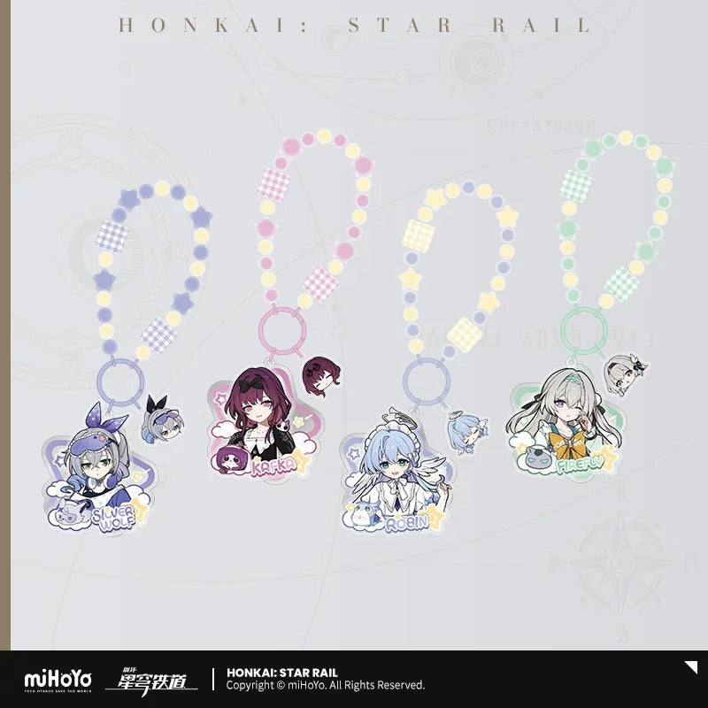 Honkai: Star Rail Girls Dormitory Themed Acrylic Character Pendant Preorder