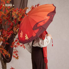 Load image into Gallery viewer, Genshin Impact Kaedehara Kazuha Themed Umbrella
