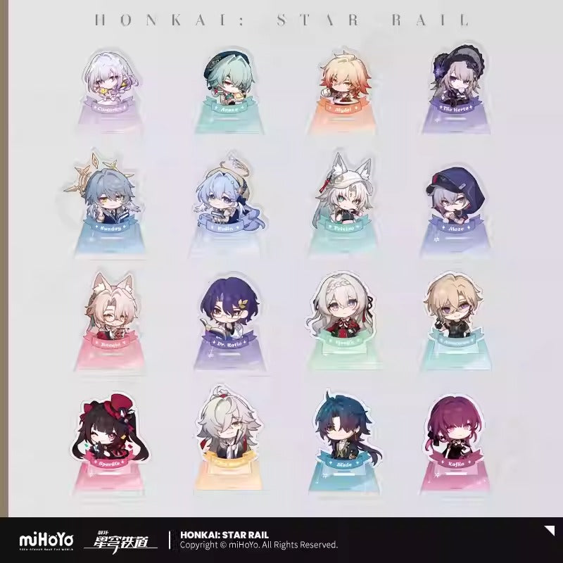 Honkai: Star Rail Nameless Guest Themed Acrylic Character Stamp Preorder