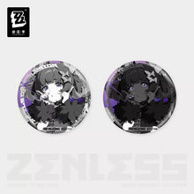Load image into Gallery viewer, Zenless Zone Zero Angels of Delusion Cinema Themed Reflective Character Badge Preorder
