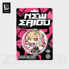 Zenless Zone New Eridu Themed Metropolitan Order Division Chibi Character Badge Preorder