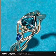 Load image into Gallery viewer, Honkai: Star Rail Aventurine Themed Ring Set Preorder
