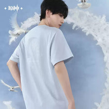 Load image into Gallery viewer, Genshin Impact Columbina Themed Casual Short Sleeve T-Shirt Preorder
