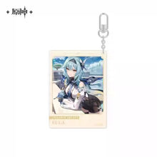 Load image into Gallery viewer, Genshin Impact Destined Day Themed Acrylic Character Keychain Preorder

