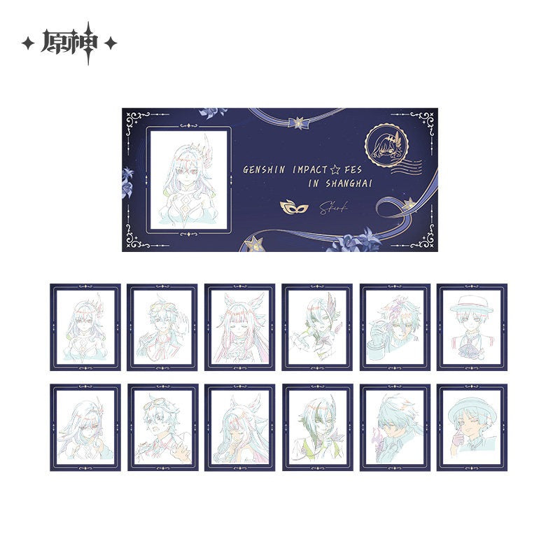 Genshin Impact FES 2026 Themed Original Artwork Film Ticket Stub Preorder