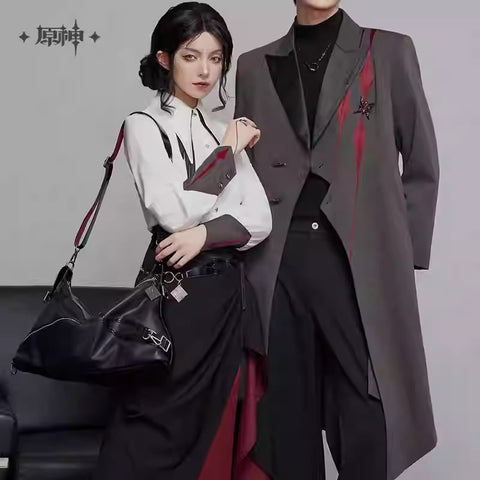 Genshin Impact Arlecchino Themed Crossbody Bag Preorder