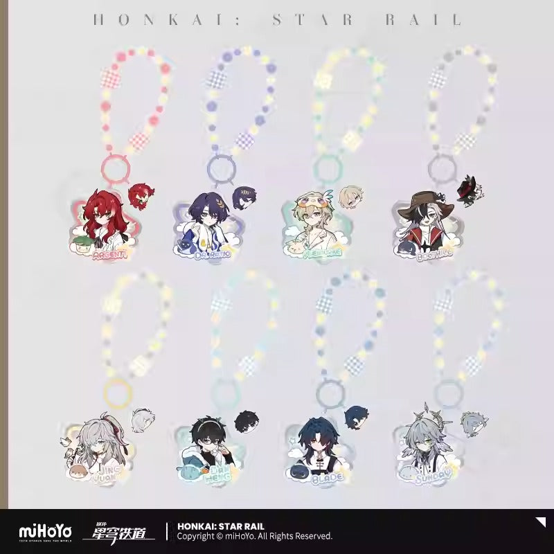 Honkai: Star Rail Boys Dormitory Themed Acrylic Character Pendant Preorder
