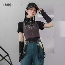 Load image into Gallery viewer, Genshin Impact Kinich Themed Short Vest Preorder
