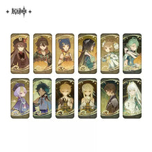 Load image into Gallery viewer, Genshin Impact The Moon Amidst The Wandering Cloud Liyue Themed Paper Badge Preorder
