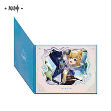 Load image into Gallery viewer, Genshin Impact Destined Day Themed 2025 Flip-Style Character Signboard Preorder
