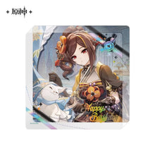 Load image into Gallery viewer, Genshin Impact Destined Day Themed 2025 Thick Acrylic Character Coaster Preorder
