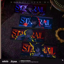 Load image into Gallery viewer, Honkai: Star Rail Train Travel Journal Themed Collectible Laser Ticket Preorder
