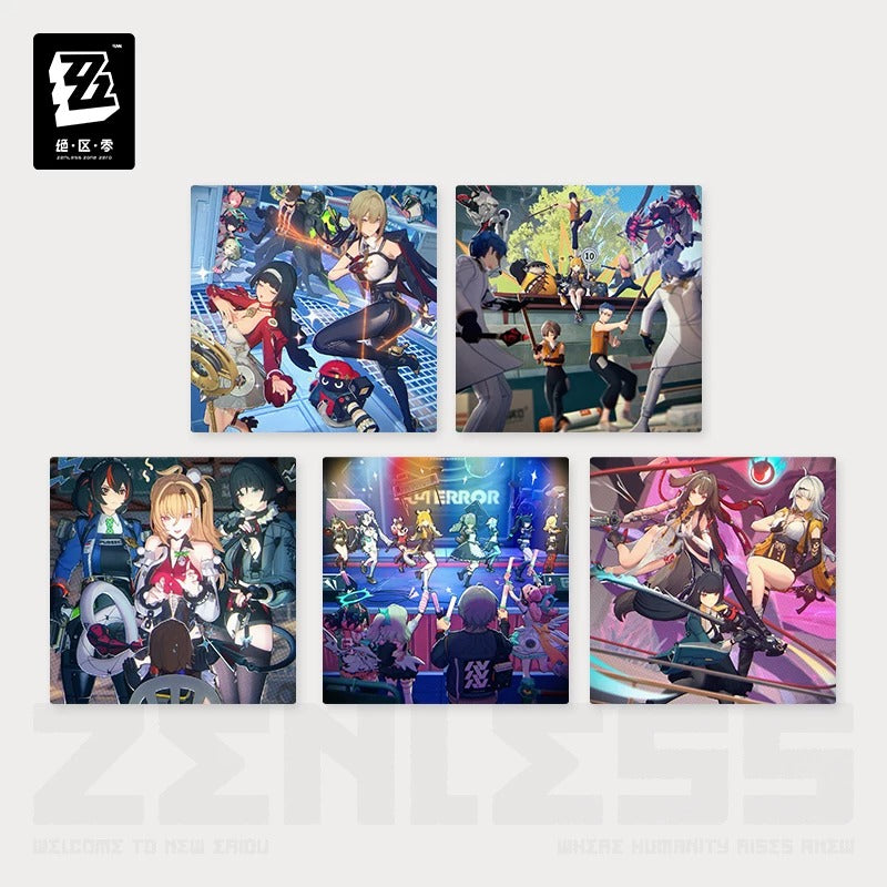 Zenless Zone Zero Eridu Photography Themed Collectable Transparent Card Set Volume 3, Part 4 Preorder