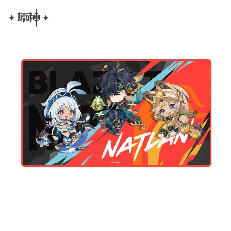 Genshin Impact Blaze to Natlan Beach Towel Preorder