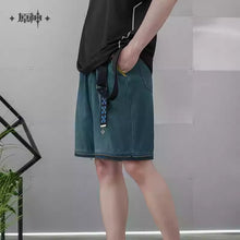 Load image into Gallery viewer, Genshin Impact Kinich Themed Jeans Preorder
