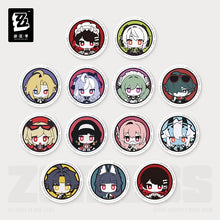 Load image into Gallery viewer, Zenless Zone Zero Tiny Agent Themed Embossed Paper Badge Blind Box Preorder
