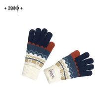 Load image into Gallery viewer, Genshin Impact Alyosha Themed Shawl Blanket and Gloves
