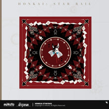 Load image into Gallery viewer, Honkai: Star Rail Sparxie Themed Silk Scarf Preorder
