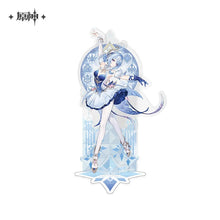 Load image into Gallery viewer, Genshin Impact Snezhnaya Acrylic Character Stands Preorder
