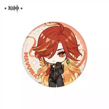 Load image into Gallery viewer, Genshin Impact Star Road Memories Themed Chibi Character Badge Preorder
