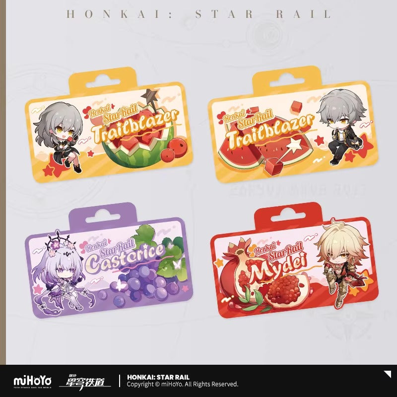 Honkai: Star Rail Fruity Summer Themed Acrylic Clip Preorder