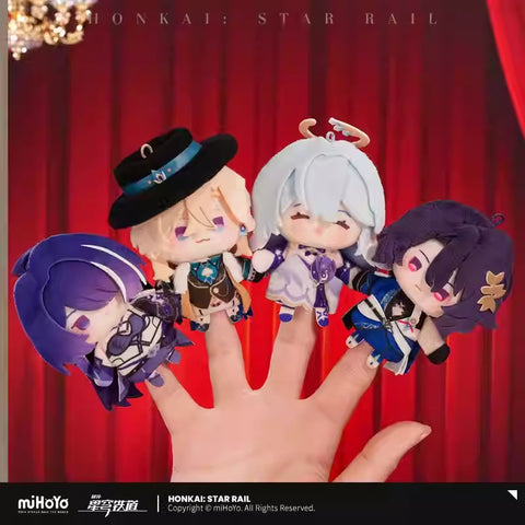 Honkai: Star Rail Plush Character Finger Puppet Keychain Preorder