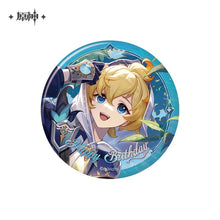Load image into Gallery viewer, Genshin Impact Destined Day Themed 2025 Character Badge Preorder
