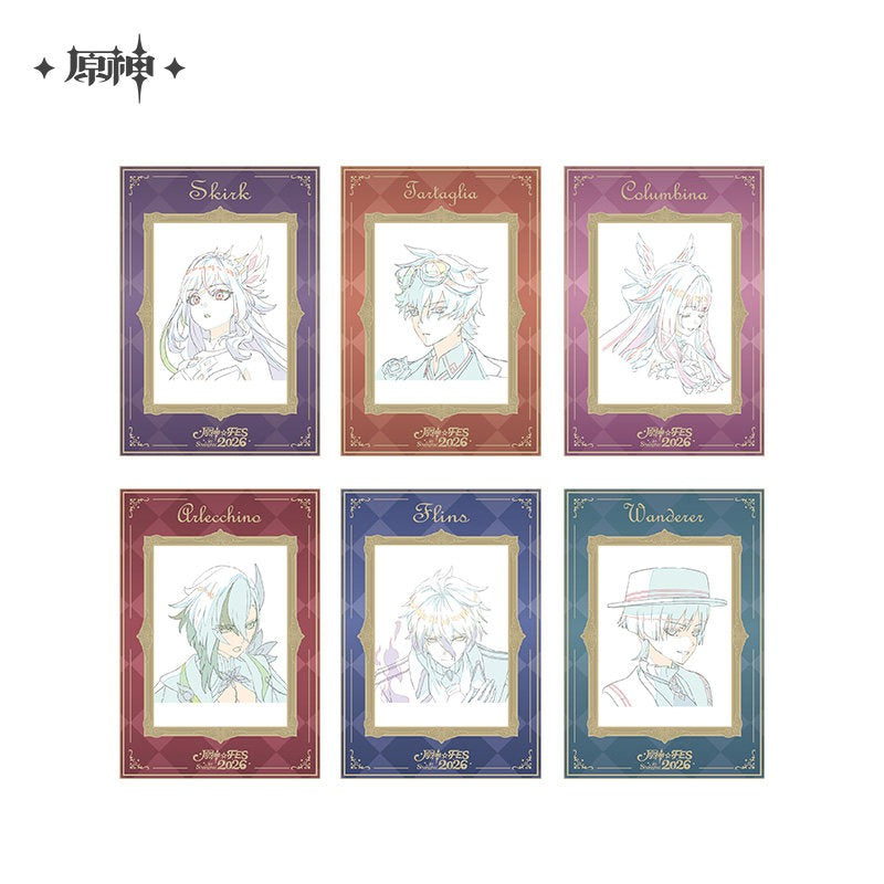 Genshin Impact FES 2026 Themed Original Artwork Card Set Preorder