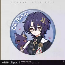 Load image into Gallery viewer, Honkai: Star Rail Tiny Cat Themed Character Badge Preorder
