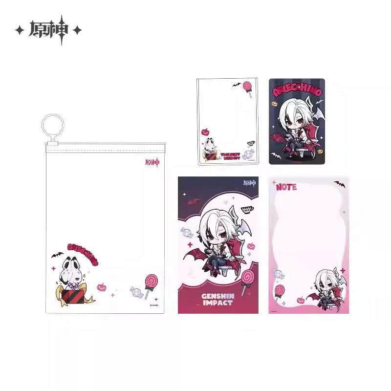 Genshin Impact Twilight Whimsy Themed Stationary Set Preorder