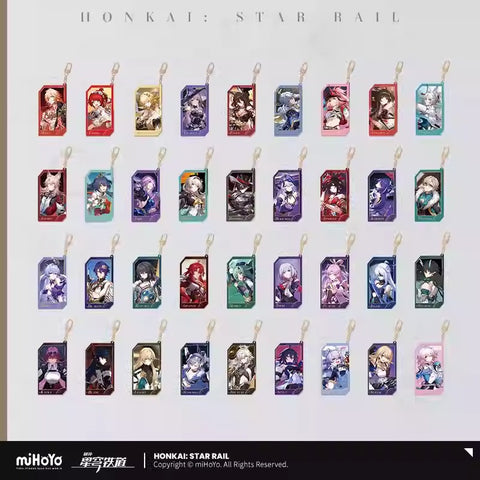 Honkai: Star Rail All-Stars Invite Acrylic Character Keychain Preorder