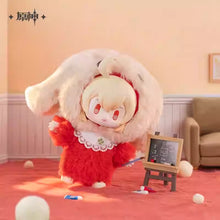 Load image into Gallery viewer, Genshin Impact Winter Nesting Themed Plush Character Keychain Preorder
