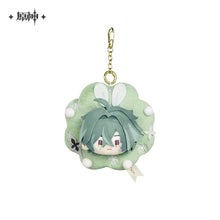 Load image into Gallery viewer, Genshin Impact Leisurely Winter Themed Plush Keychain Preorder
