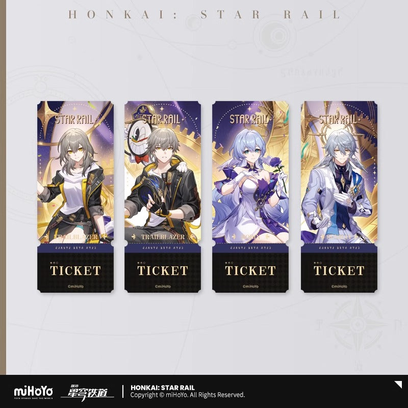 Honkai: Star Rail Hoyoland 2024 Laser Character Ticket Preorder