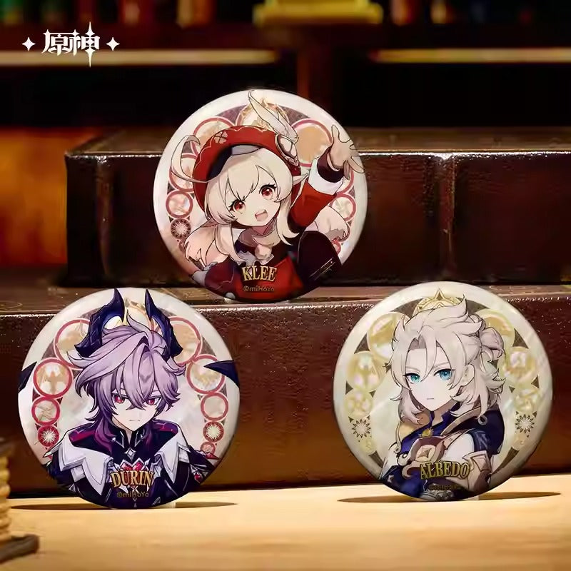 Genshin Impact Mondstadt Character Badges With Manufacturing Upgrade Preorder