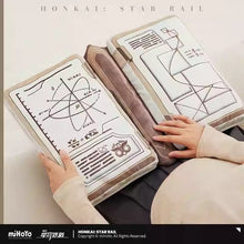 Load image into Gallery viewer, Honkai: Star Rail Dr. Ratio Book Pillow Preorder
