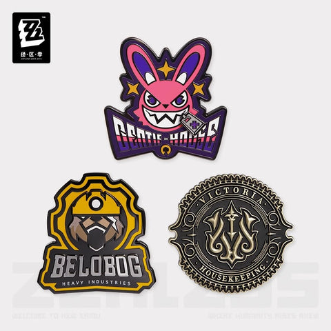 Zenless Zone Zero Faction Metal Badge Vol. 1 Preorder