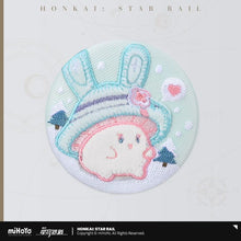 Load image into Gallery viewer, Honkai: Star Rail Rabbit Mushroom and Mushroom Rabbit Themed Embroidered Badge Preorder
