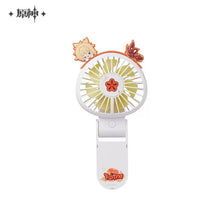 Load image into Gallery viewer, Genshin Impact Midsummer Party Themed Foldable Portable Handheld Fan
