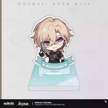 Load image into Gallery viewer, Honkai: Star Rail Nameless Guest Themed Acrylic Character Stamp Preorder
